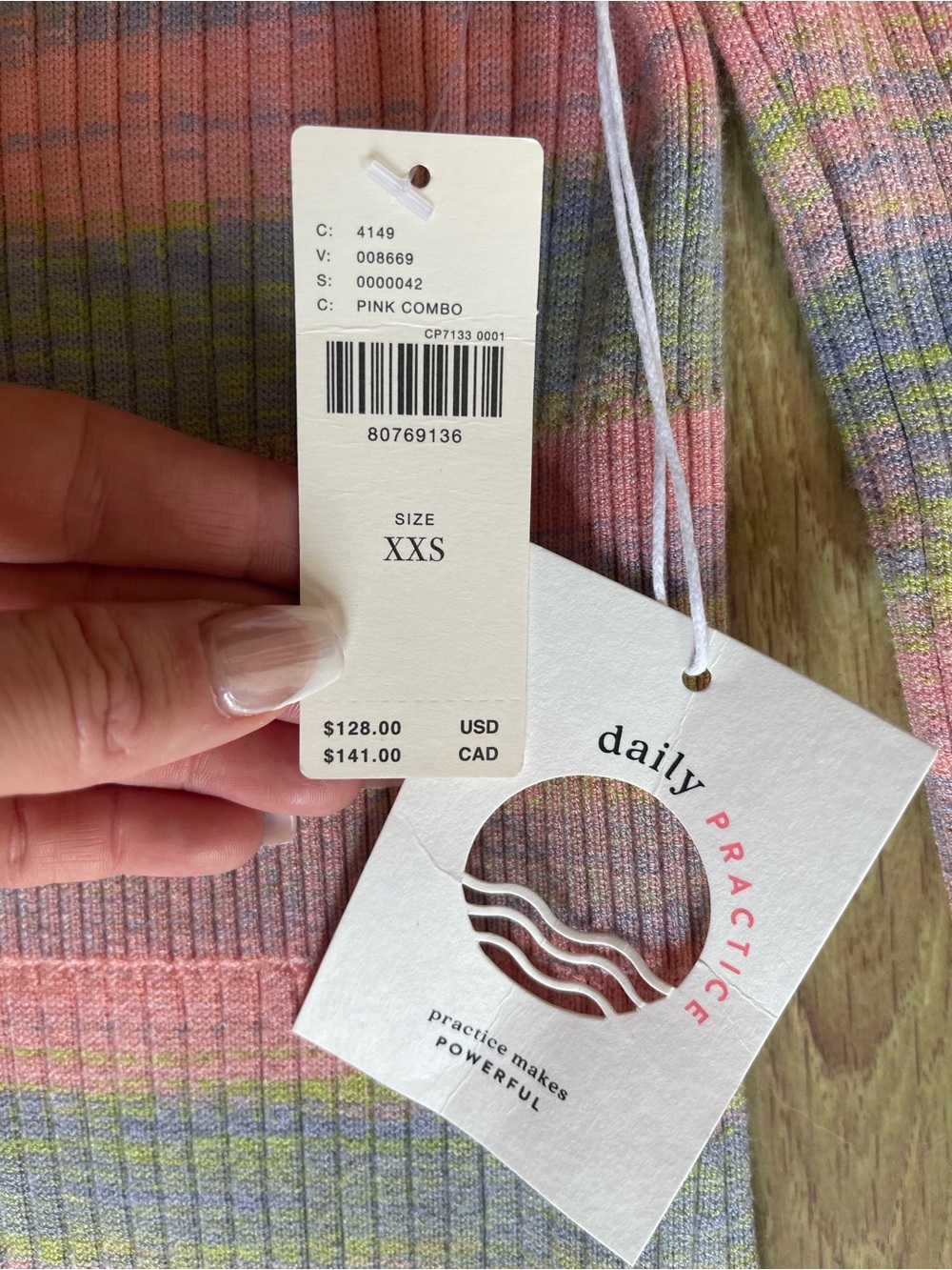 NWT Daily Practice by Anthropologie Sweater Dress size XS - Picture 4 of 7